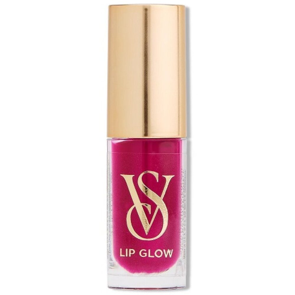 VICTORIA'S SECRET Juicy Cherry Vanilla Flavor Lip Oil COLOR: MULBERRY~FULL SIZE!